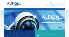 Desktop Screenshot of albionalarm.cz