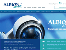 Tablet Screenshot of albionalarm.cz